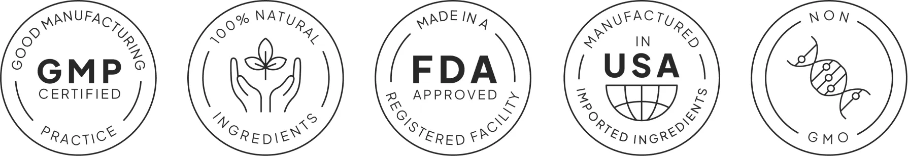 QuickBurn BHB certifications