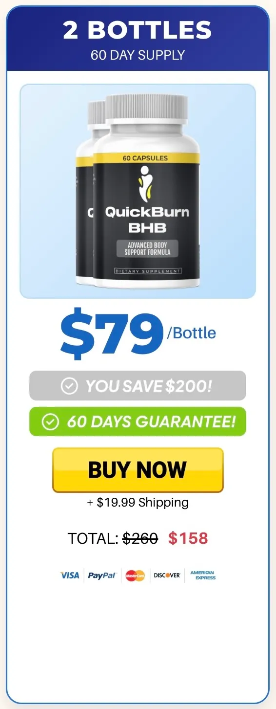 QuickBurn BHB 30 day supply