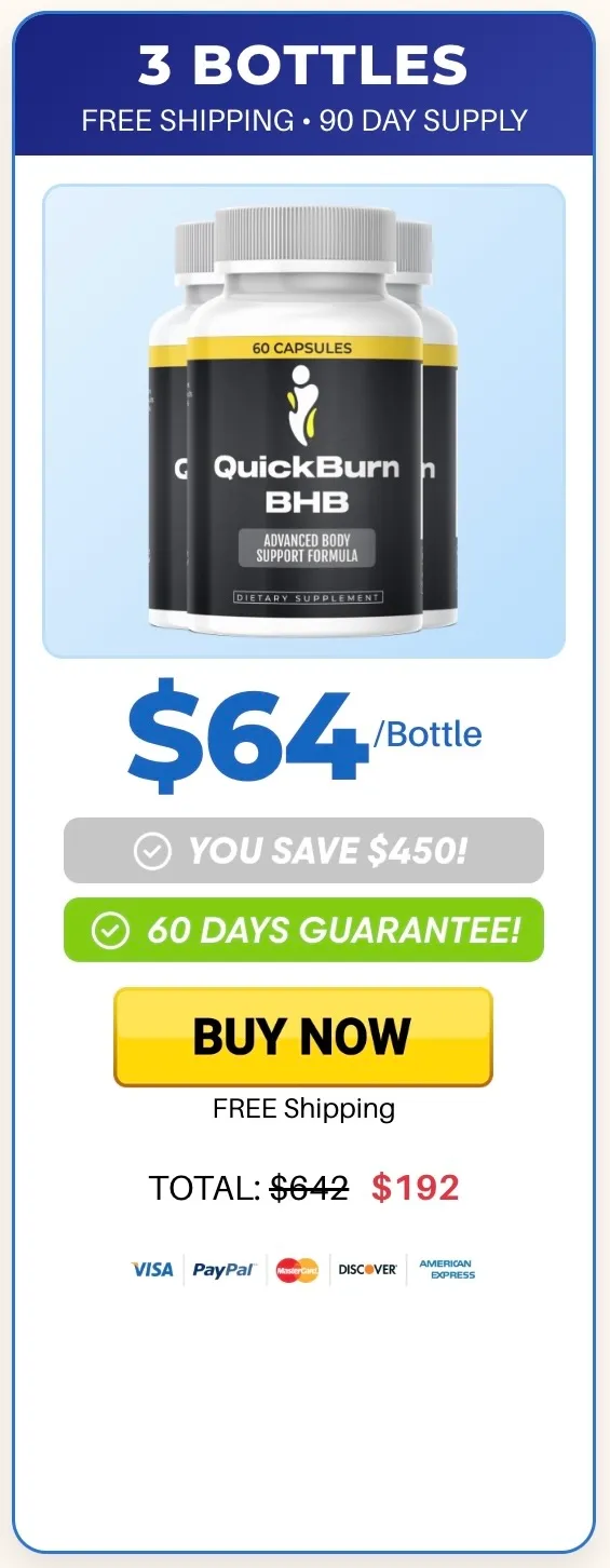 QuickBurn BHB 90 day supply