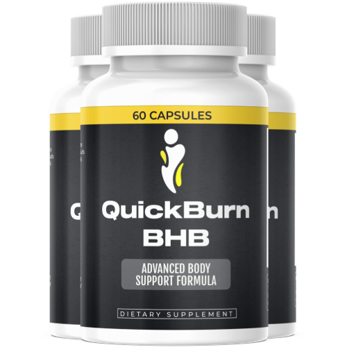 QuickBurn BHB supplement bottle